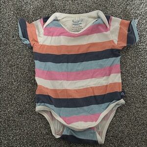 Magnetic Me Colorful Striped Onesie 0-3M
